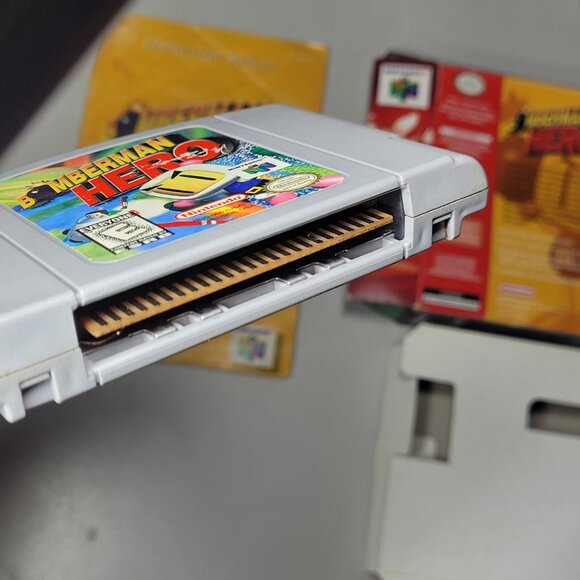 Bomberman Hero Nintendo 64 N64 cib complete - Picture 8 of 15